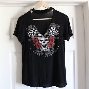 Rocker styled t-shirt